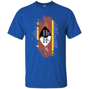 Flag of Swaziland T-shirt National Swaziland T-shirt