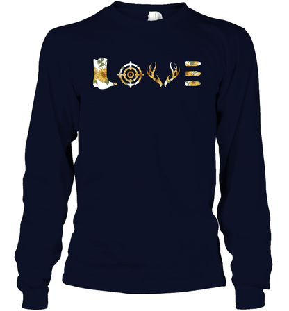 Hunting Girls Sunflower Shirt Long Sleeve T-Shirt Long Sleeve T-Shirt Navy