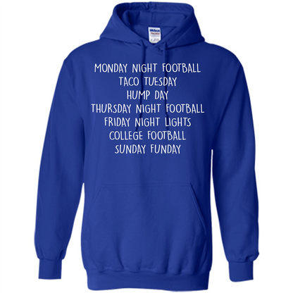 Football T-shirt Monday Night Football Taco Tuesday Royal