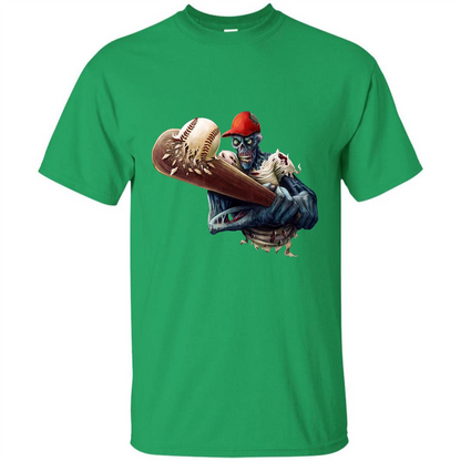 Zombie Baseball Halloween T-shirt