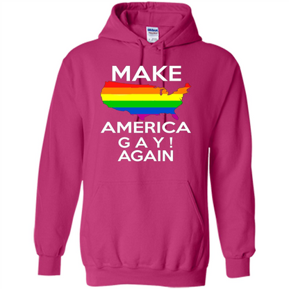 LGBT Pride T-shirt Make America Gay Again Tshirt Heliconia