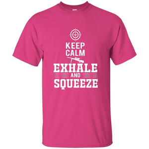 Keep Calm - Exhale and Squeeze T-shirt