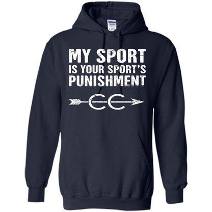My Sport Is Your Sport's Punishment T-shirt Navy