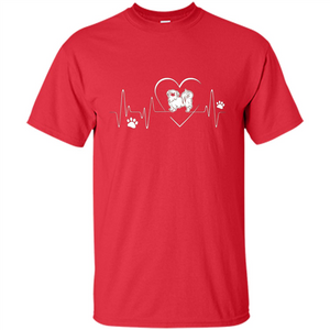 Pekehund T-shirt Pekehund Heart Beat T-shirt