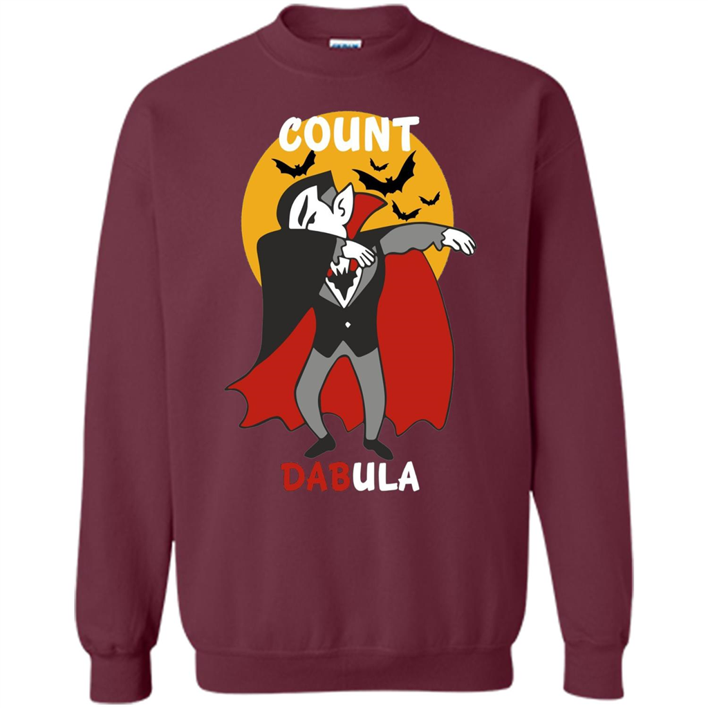 Count Dabula Dabbing Halloween T-shirt Maroon
