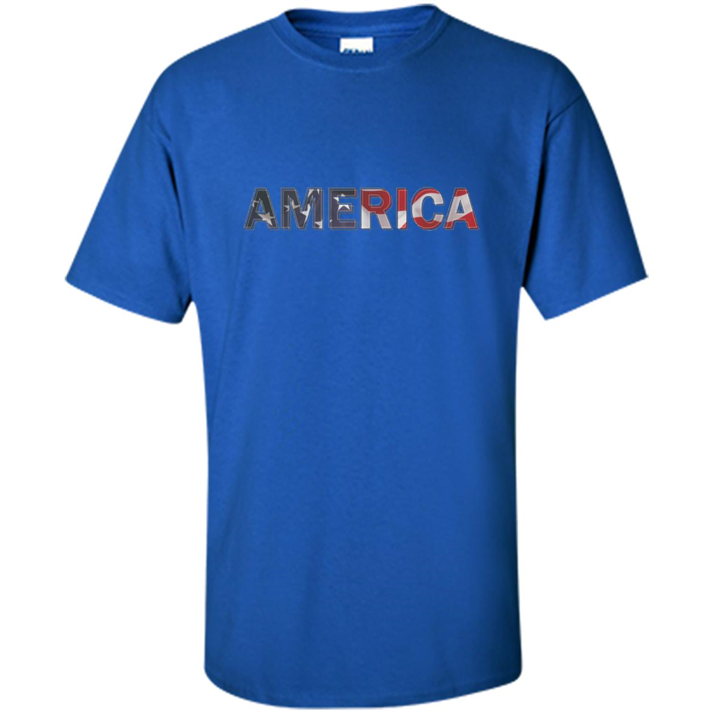 American Patriotism T-shirt Royal