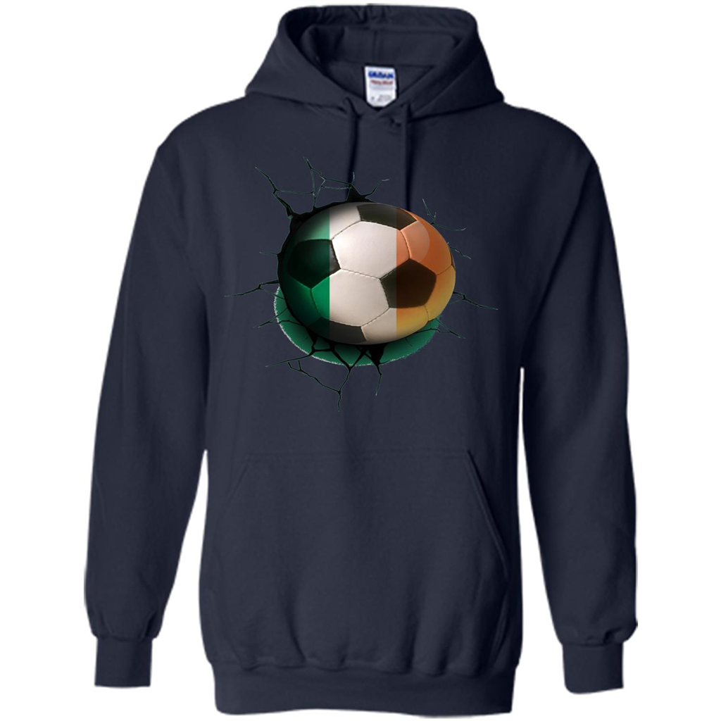 Ireland Football Soccer T-shirt Navy