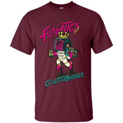 Funatics - CollectorBadger T-Shirt Maroon