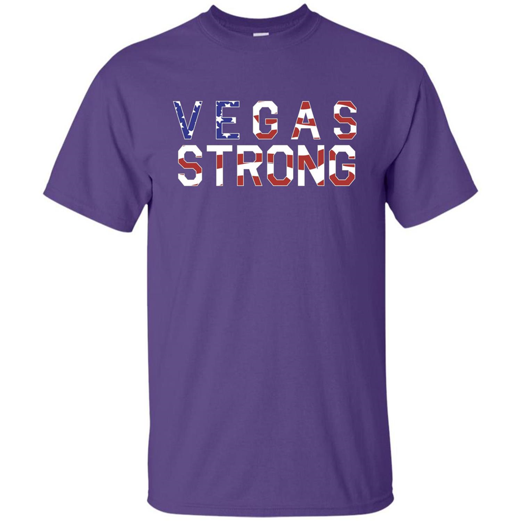 Vegas Strong T-Shirt Purple
