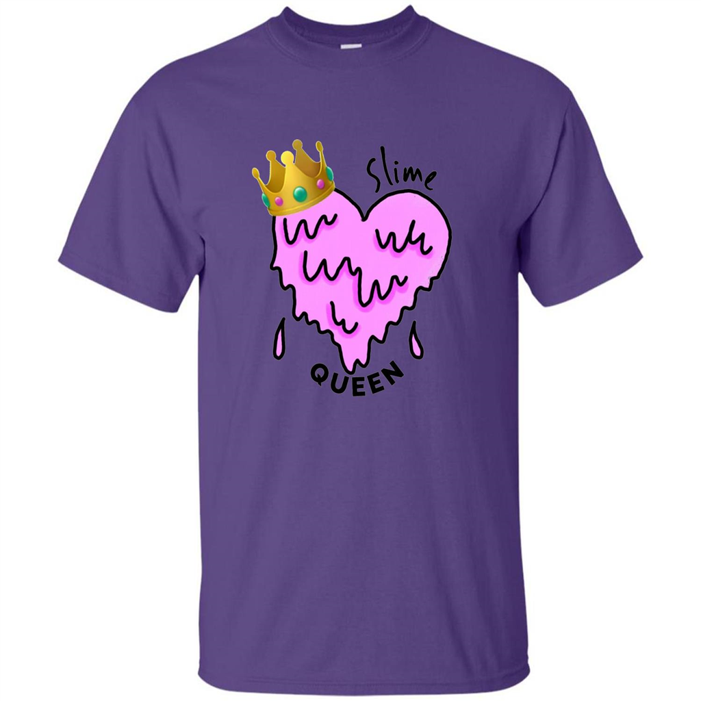 Slime Queen Heart T-Shirt Purple