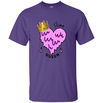 Slime Queen Heart T-Shirt Purple