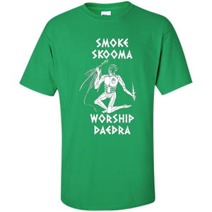 Smoke Skooma Worship Daedra T-shirt