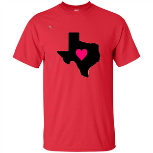 Texas - My Heart Is In Texas T-shirt