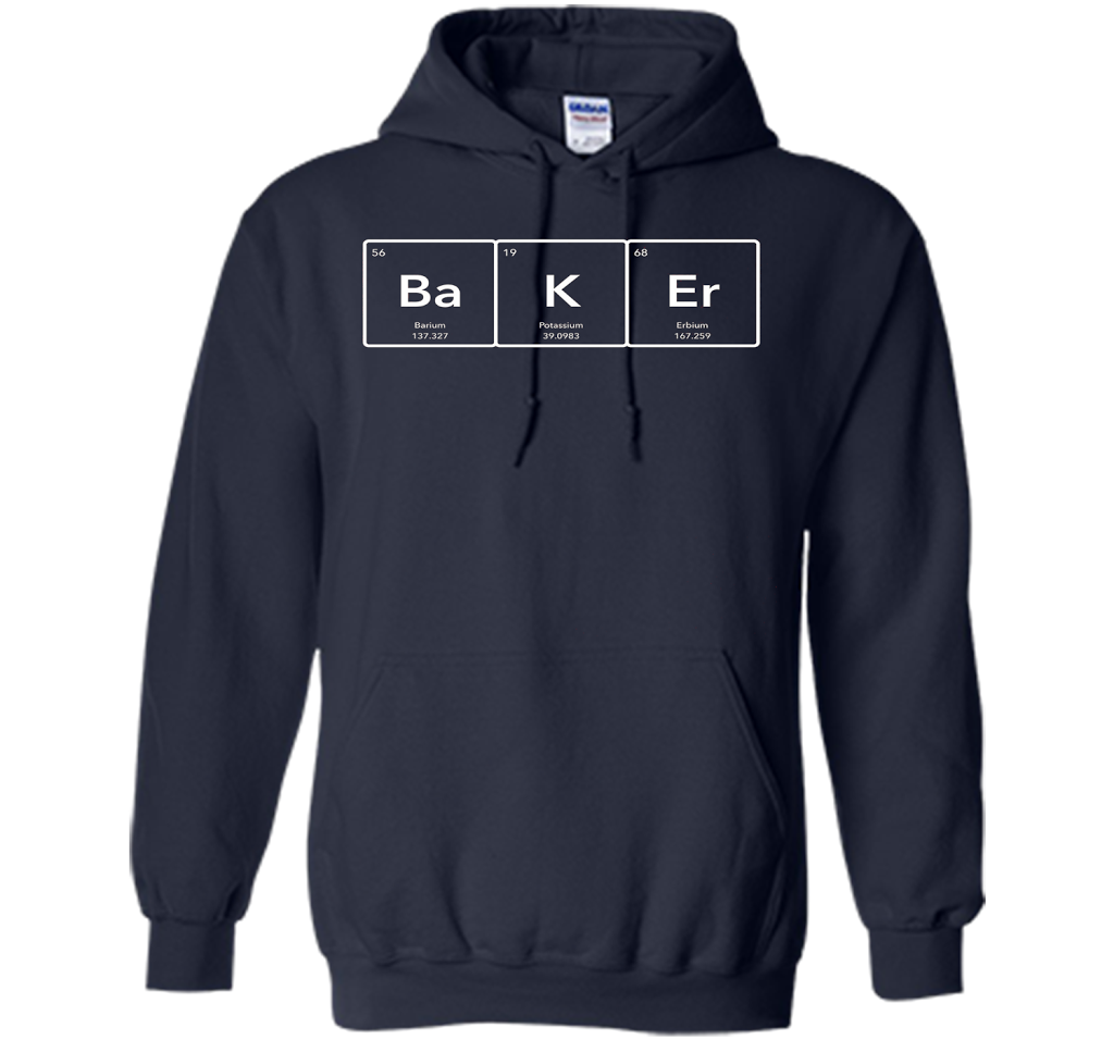 Baker Periodic Table Element T-Shirt t-shirt Navy