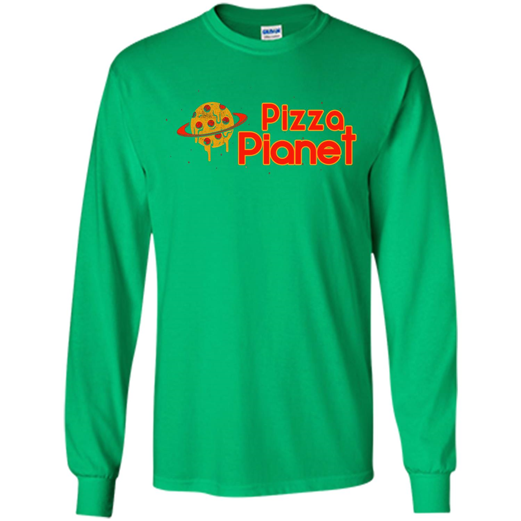 Pizza Lover T-shirt Pizza Pianet Irish Green