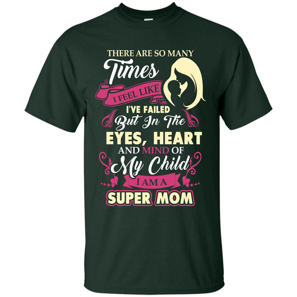 Mommy T-shirt There Are So Many Times I Feel Like T-shirt Forest Green