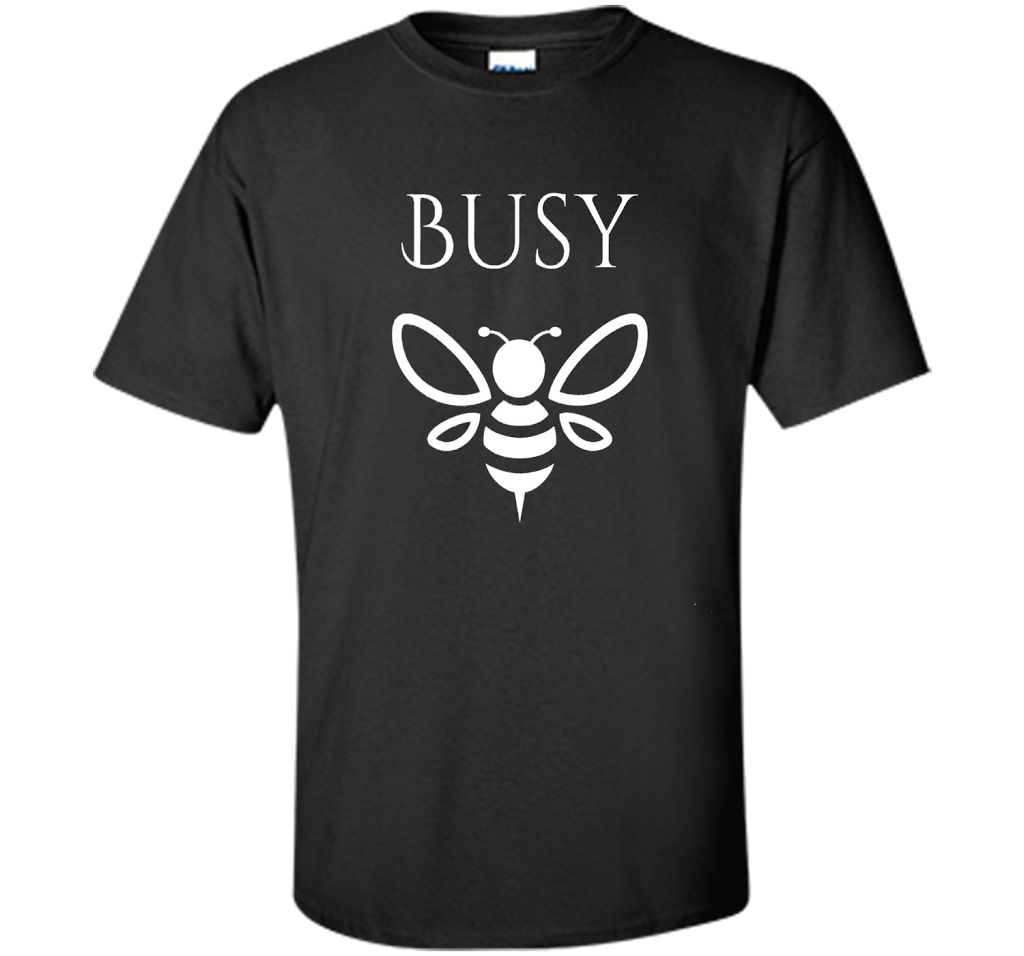 Busy Bee Bumble Bee shirt t-shirt Black