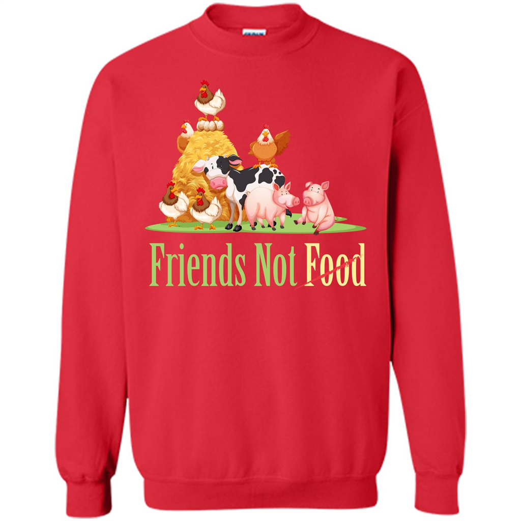 Animal T-shirt Friends Not Food T-shirt