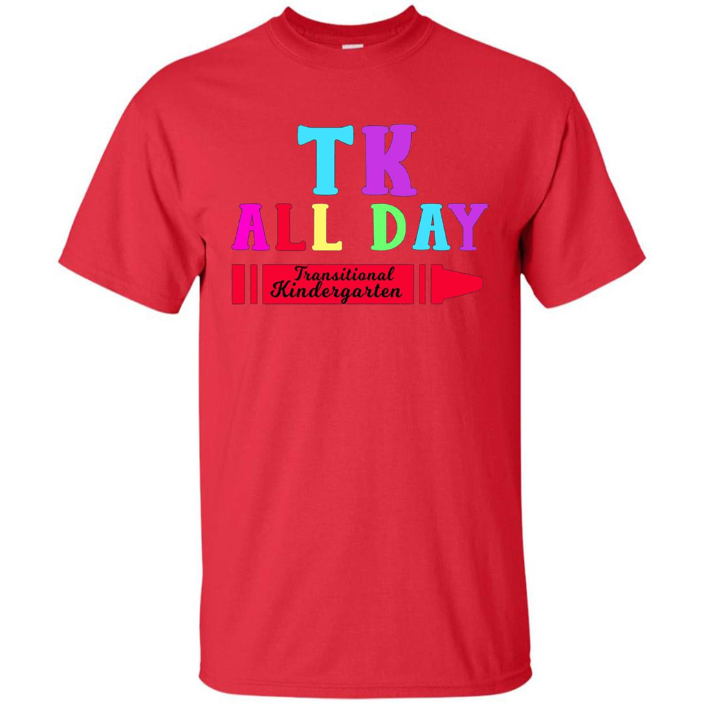 TK All Day Transitional Kindergarten T-shirt Red