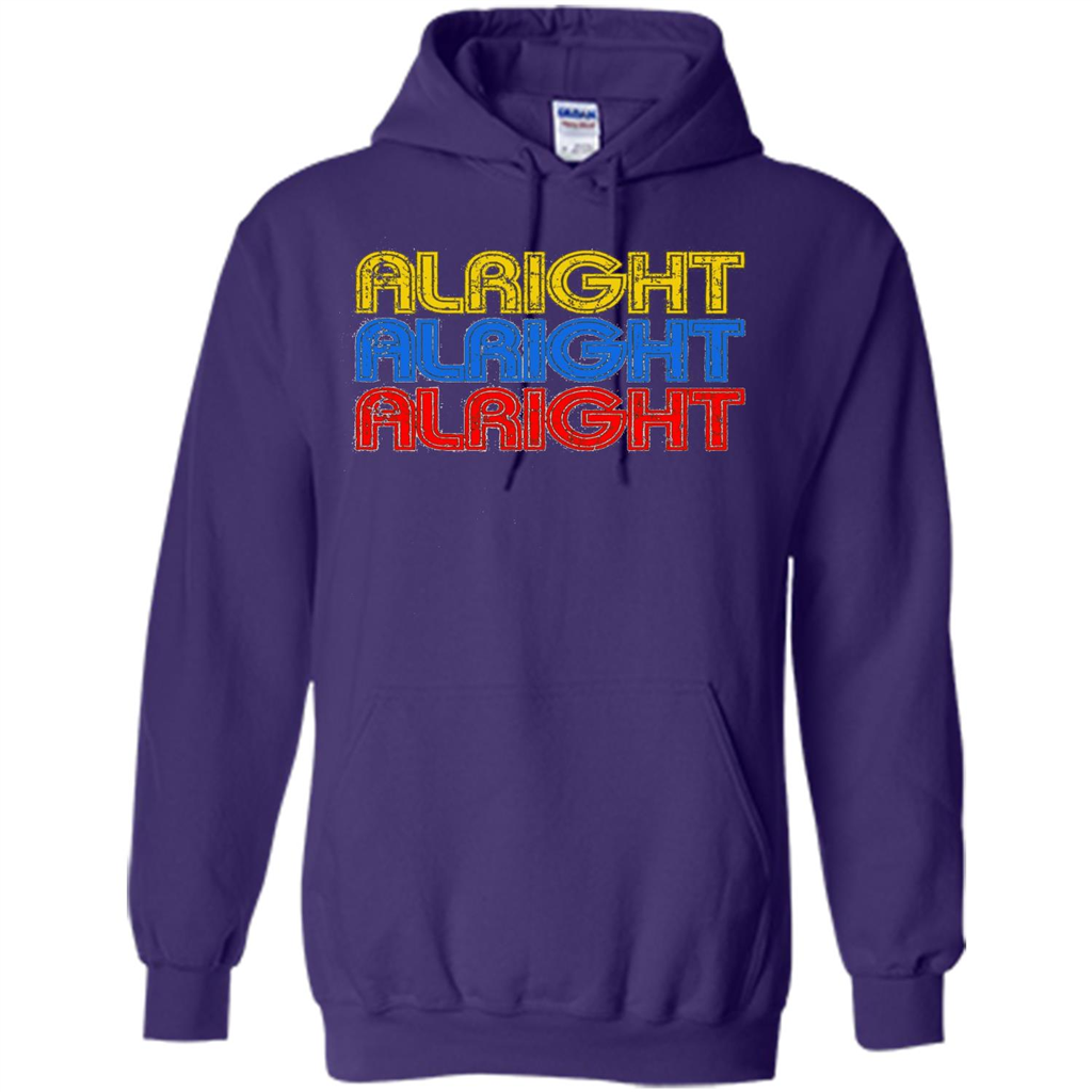 Alright Alright Alright T-shirt Purple