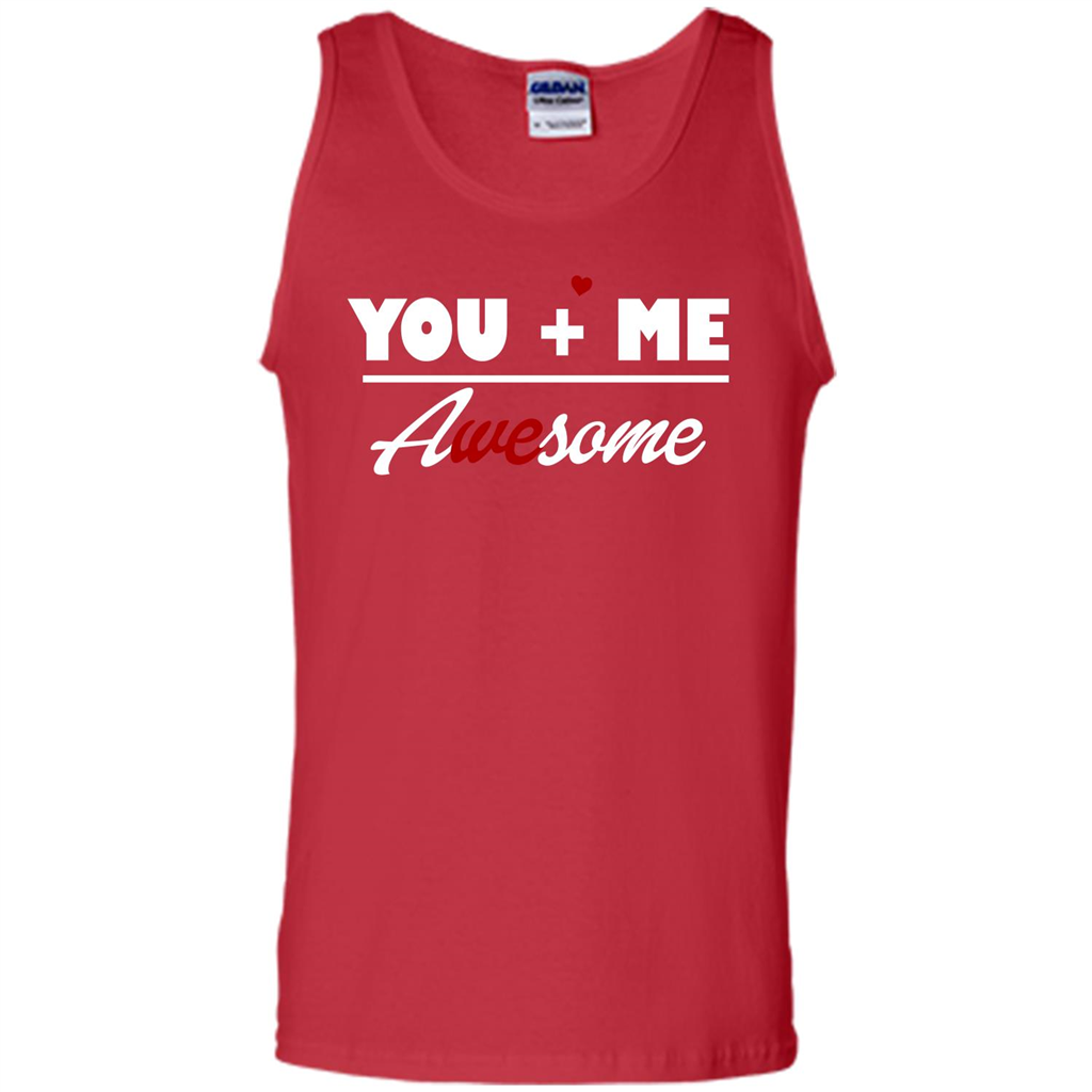 Love T-shirt You and Me Awesome Red