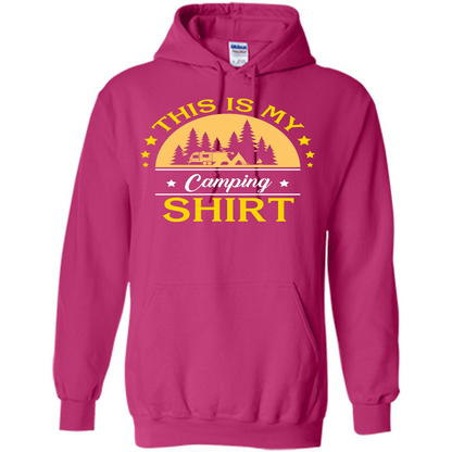 Camping T-shirt This Is My Camping Shirt T-shirt Heliconia