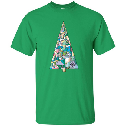 Xmas Tree T-shirt Irish Green