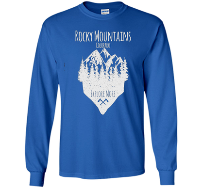 PREMIUM Rocky Mountains, Colorado - Souvenir T-Shirt t-shirt Royal