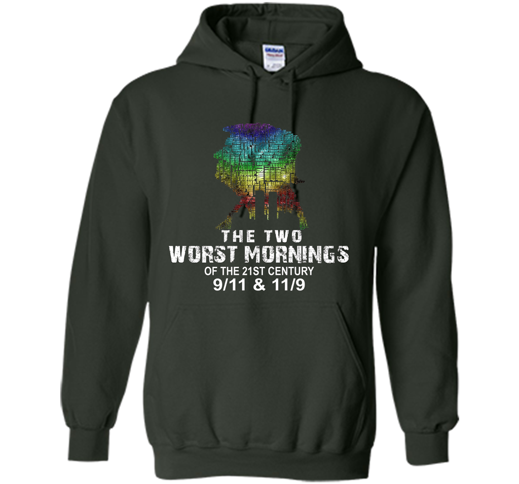 The Two Worst Mornings Of The 21st Century 9/11 And 11/9 T-shirt