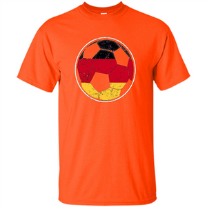 Germany Flag Soccer Ball Flag Soccer T-shirt