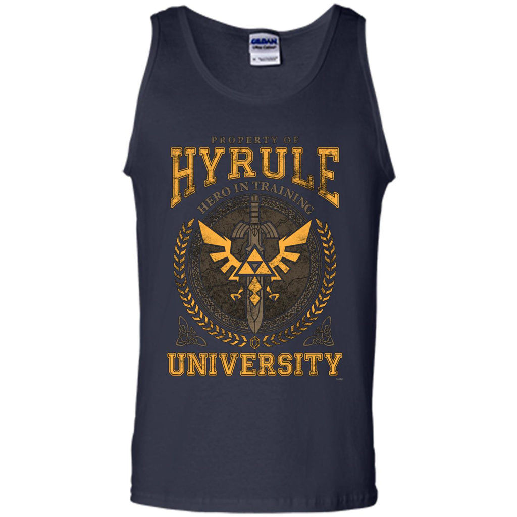 Property Of Hyrule Hero In Training Unicersity T-shirt Navy