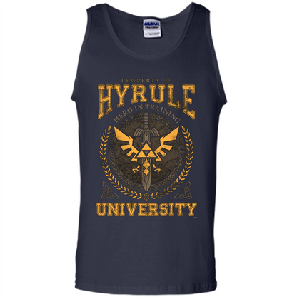 Property Of Hyrule Hero In Training Unicersity T-shirt Navy