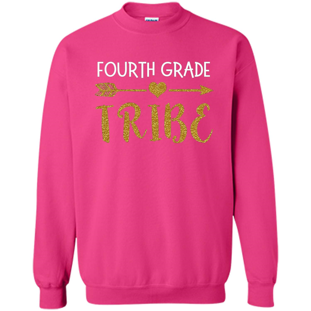 Fourth Grade Tribe T-shirt Heliconia