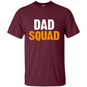 Fathers day T-shirt DAD Squad Funny T-Shirt