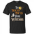 Halloween Witch T-shirt It's Hocus Pocus Time Witches