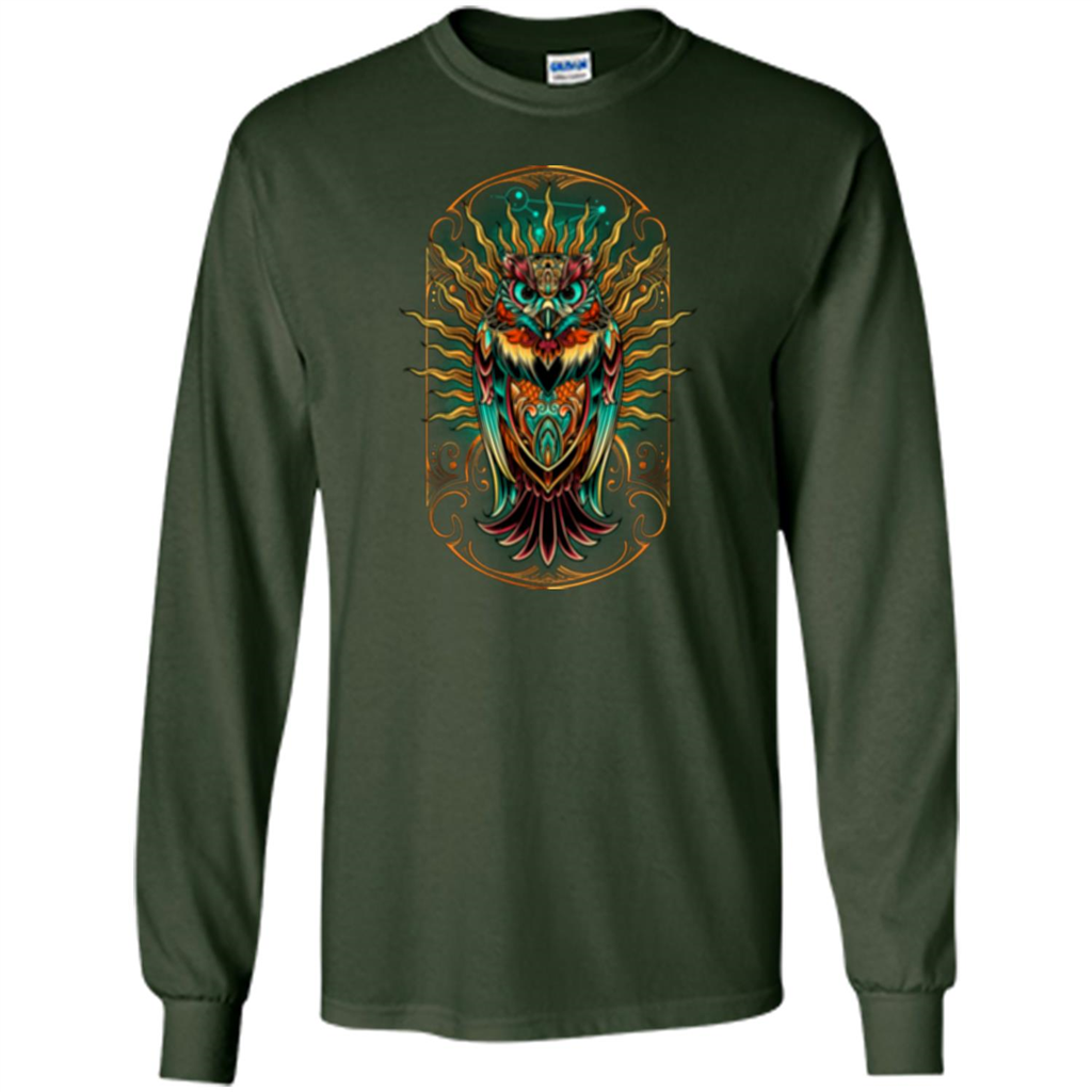 Owl Keeper T-shirt Forest Green