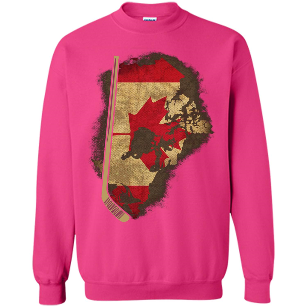 Canada Hockey T-shirt Heliconia