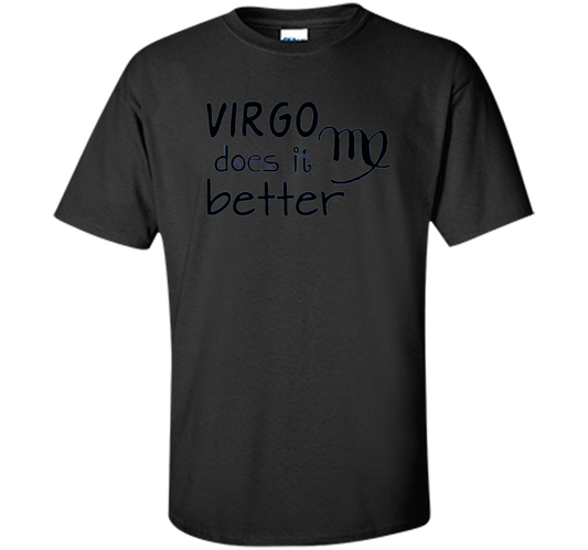 Astrology Zodiac Virgo - T Shirt t-shirt Black