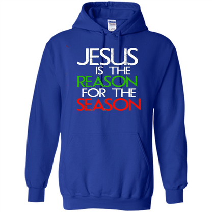 Jesus Is The Reason For The Season Christmas Christian T-Shirt Royal