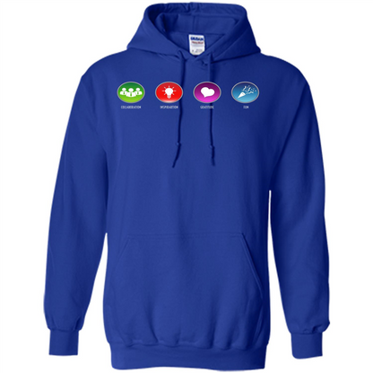 Values Icons T-shirt Royal