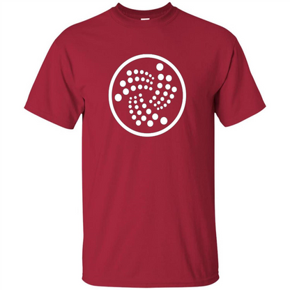 Iota T-Shirt - MIOTA Cryptocurrency Blockchain Token T-shirt Cardinal
