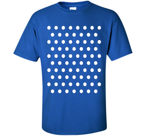 Black and white polka dot tee t shirt shirt