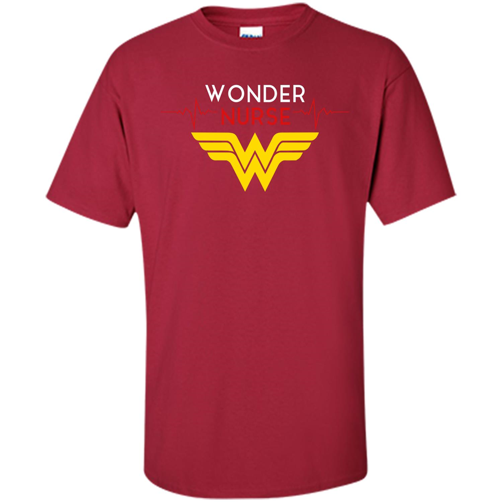 Nurse Lover. Wonder Nurse T-shirt Cardinal