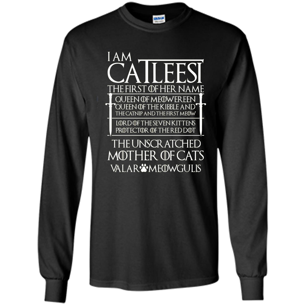 Mother Of Cats Catleesi Funny T-shirt