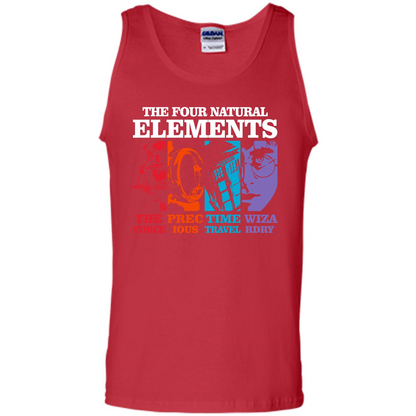 Movie T-shirt The Four Natural Elements T-shirt Red