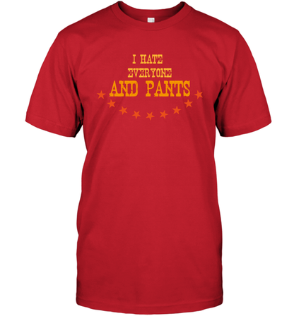 I Hate Everyone And Plant Shirt T-Shirt T-Shirt Red