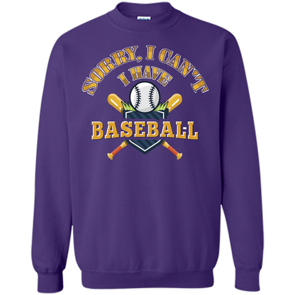 Basketball T-shirt Sorry, I Can't I Have Basketball Purple