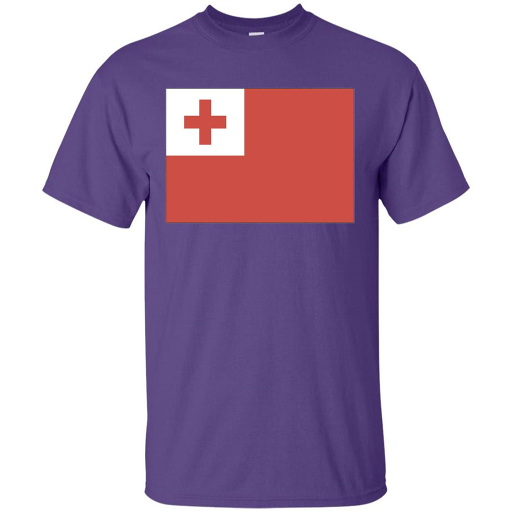 Tonga T-shirt Flag Of Tonga T-shirt Purple