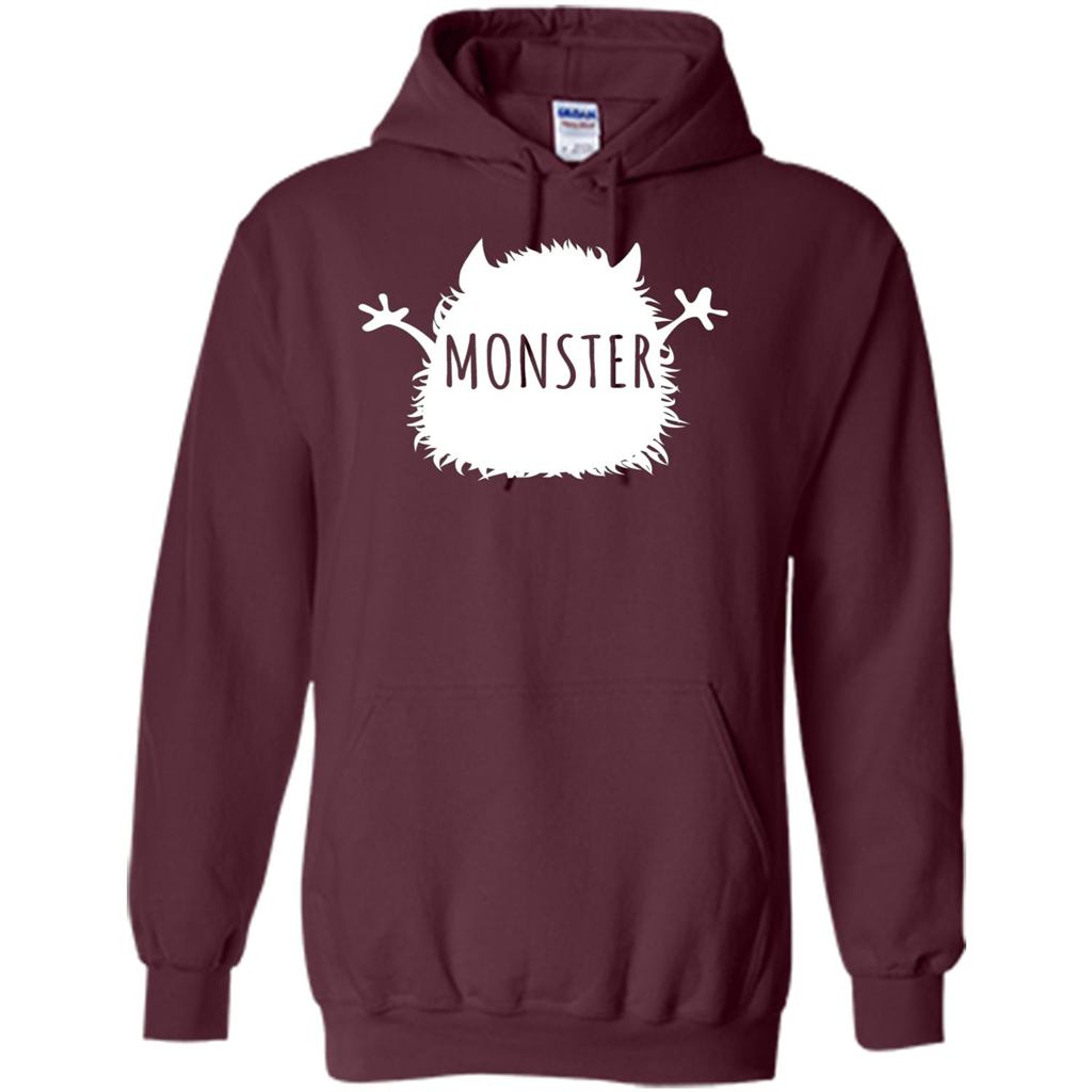 I've Created A Monster - Matching Halloween T-shirt Family T-shirt Maroon
