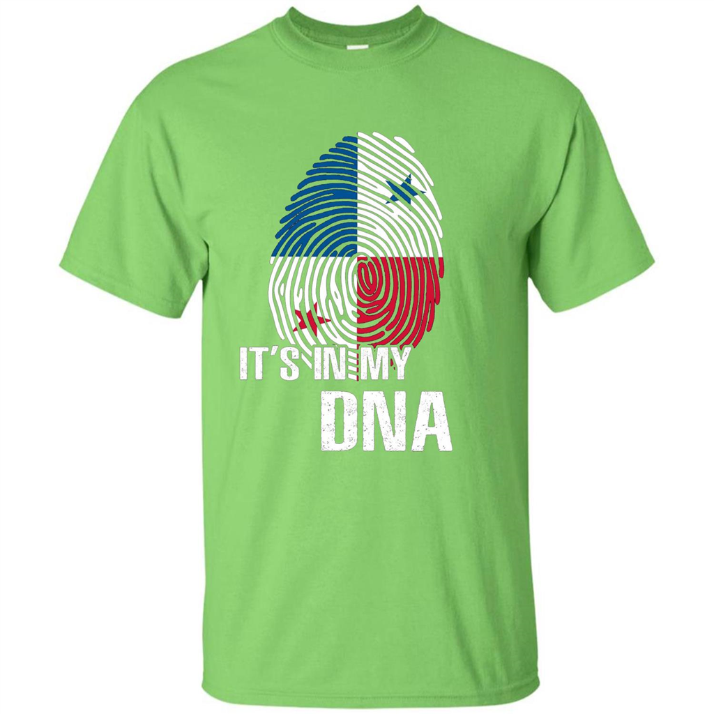 Panama In My DNA T-Shirt Panamanian Pride T-shirt Lime
